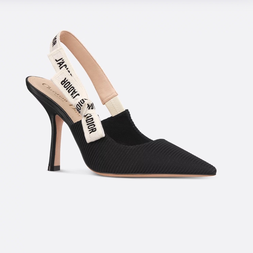 DIOR J'Adior Slingback Pump BLACK CLASSIC 5.5 - Picture 1 of 7
